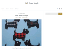 Tablet Screenshot of feltboardmagic.com